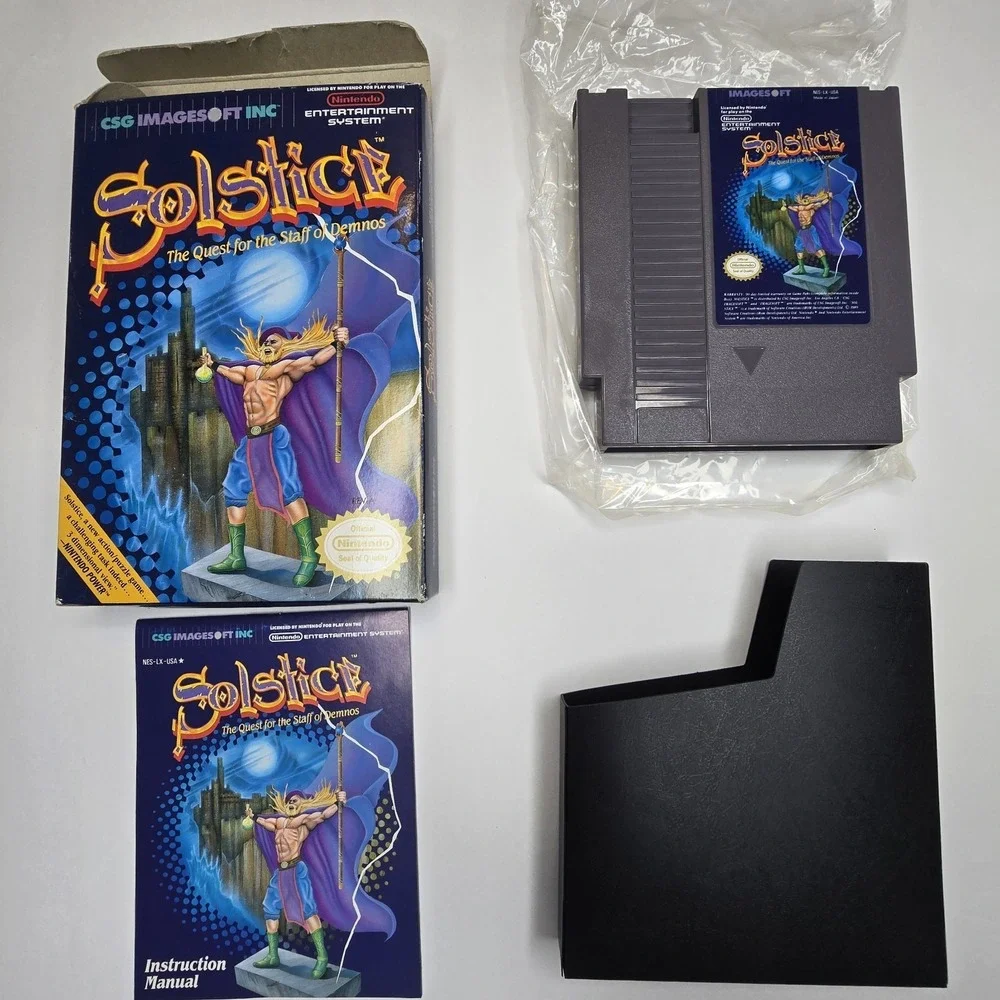 Solstice: The Quest for the Staff of Demnos (Nintendo Entertainment System,...